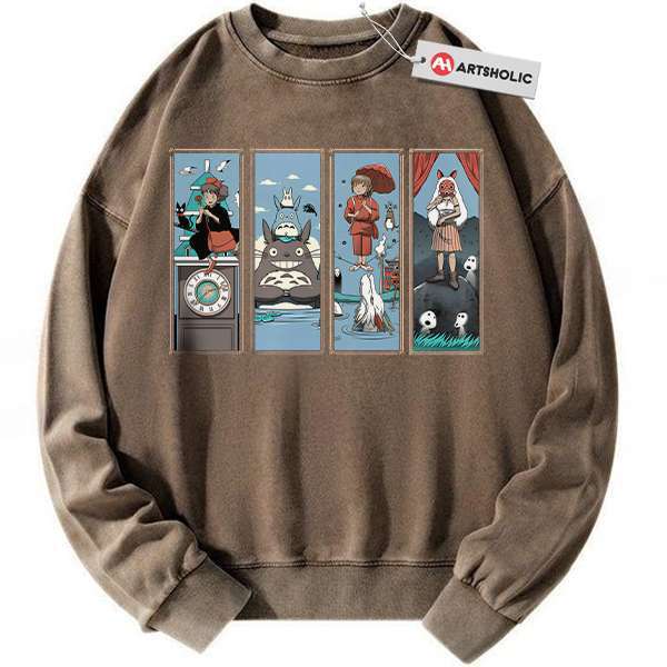 Alternative view of Studio Ghibli Sweatshirt, Anime Sweatshirt, Vintage Sweater