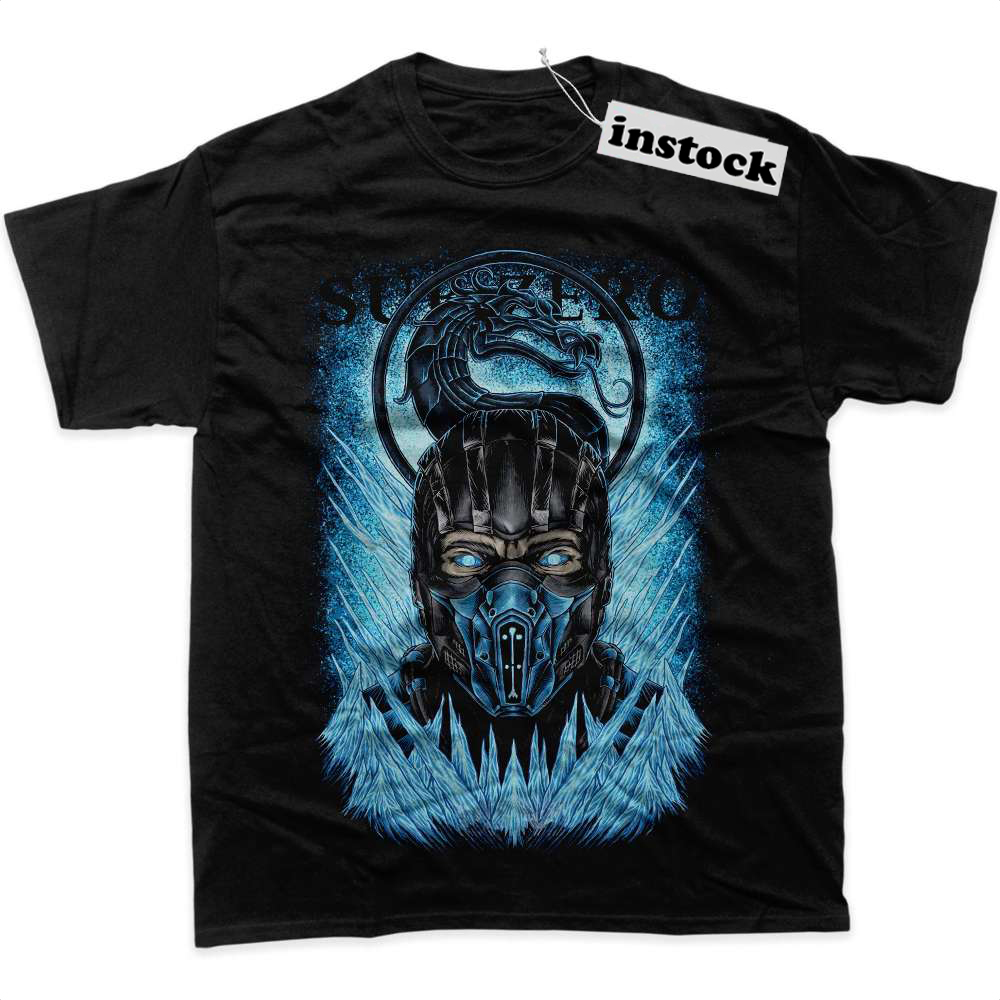 Sub Zero Shirt, Mortal Kombat Shirt, Game Shirt, Graphic T-Shirt
