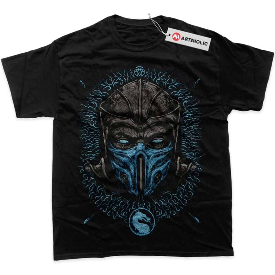 Alternative view of Sub Zero Shirt, Mortal Kombat Shirt, Game Shirt, Graphic T-Shirt