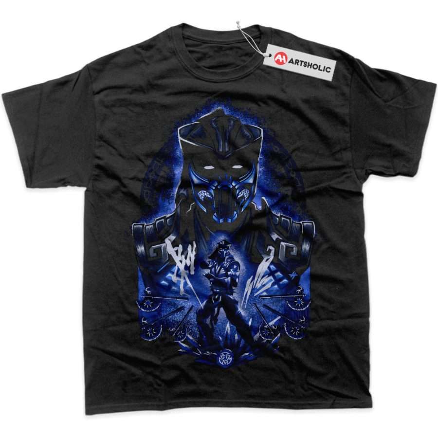 Alternative view of Sub Zero Shirt, Mortal Kombat Shirt, Game Shirt, Graphic Tee