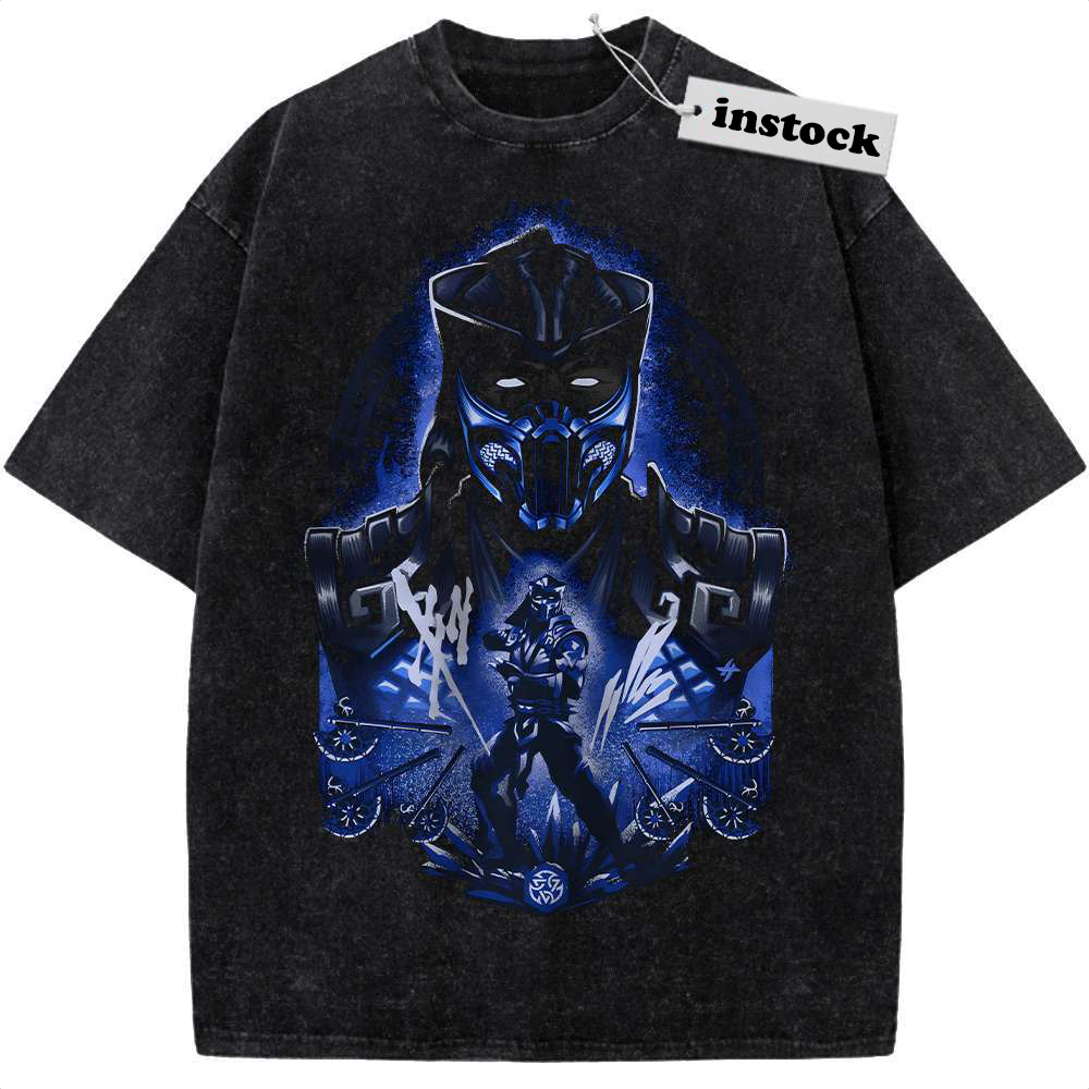 Sub Zero Shirt, Mortal Kombat Shirt, Game Shirt, Vintage Tee