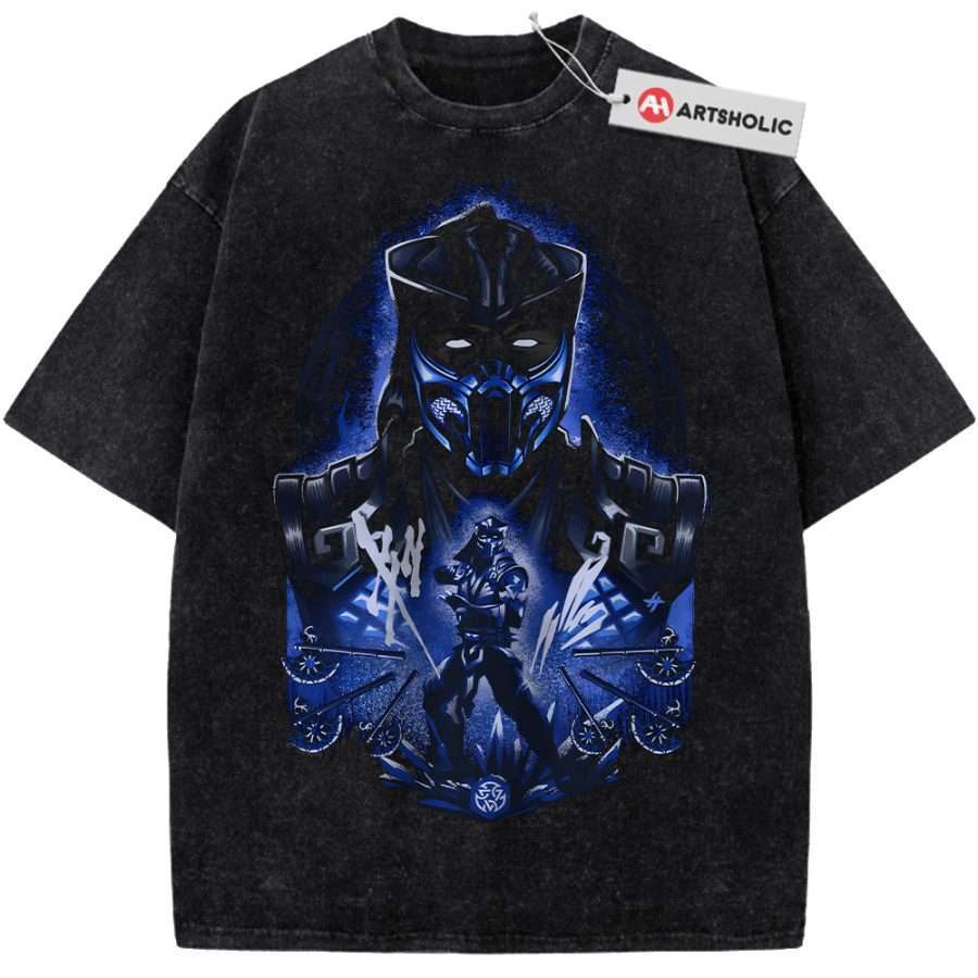 Alternative view of Sub Zero Shirt, Mortal Kombat Shirt, Game Shirt, Vintage Tee