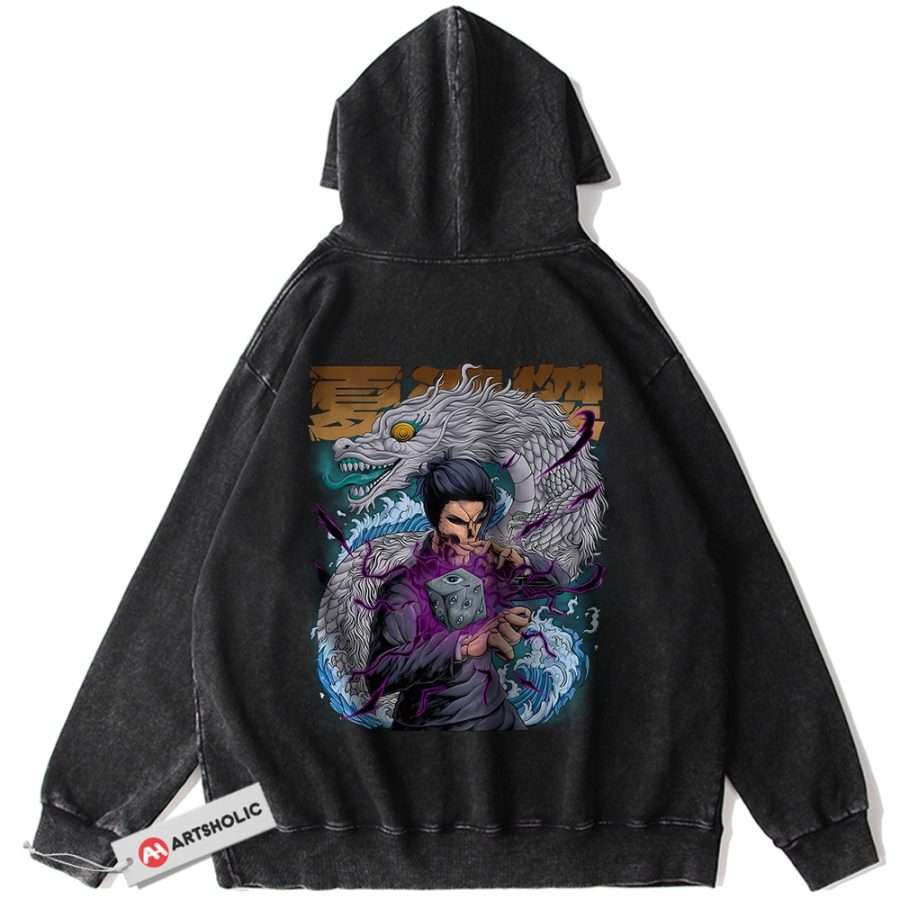 Alternative view of Suguru Geto Hoodie, Jujutsu Kaisen Hoodie, Anime Hoodie, Vintage Hoodie
