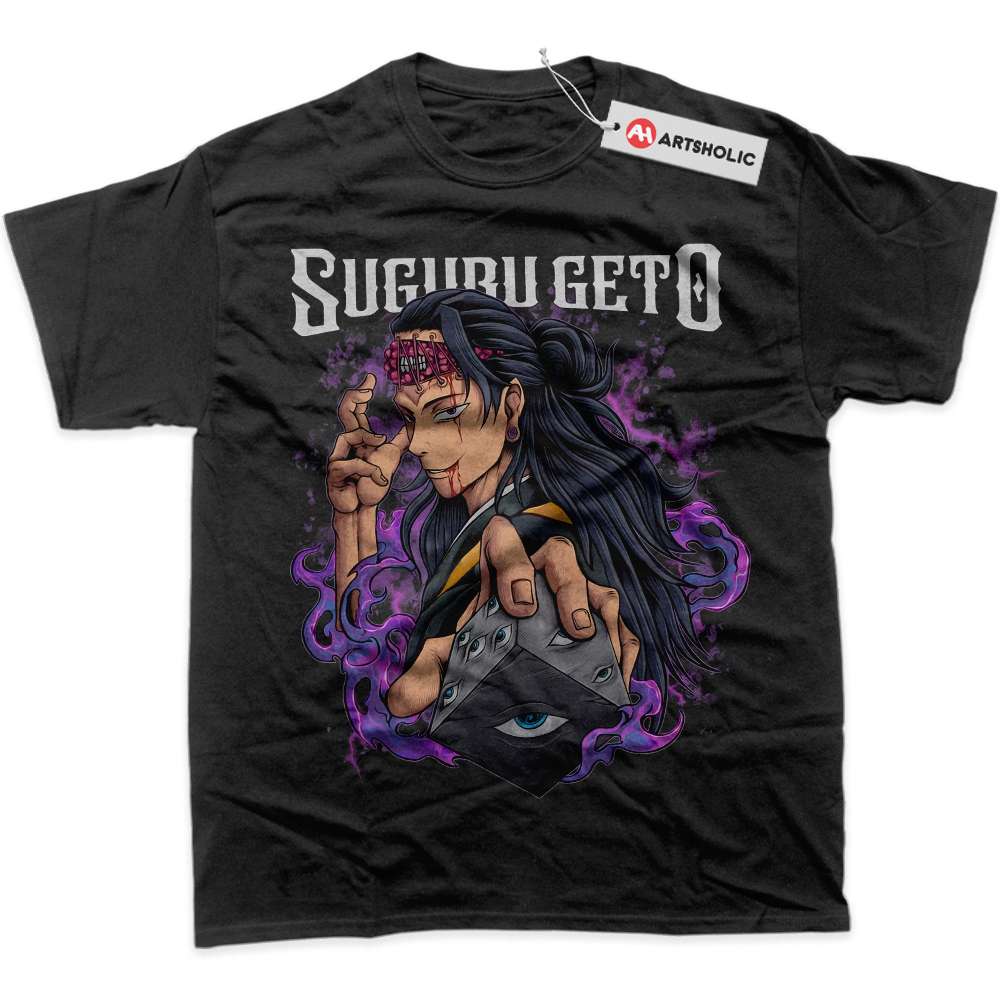 Alternative view of Suguru Geto Shirt, Jujutsu Kaisen Shirt, Anime Shirt, Graphic T-Shirt