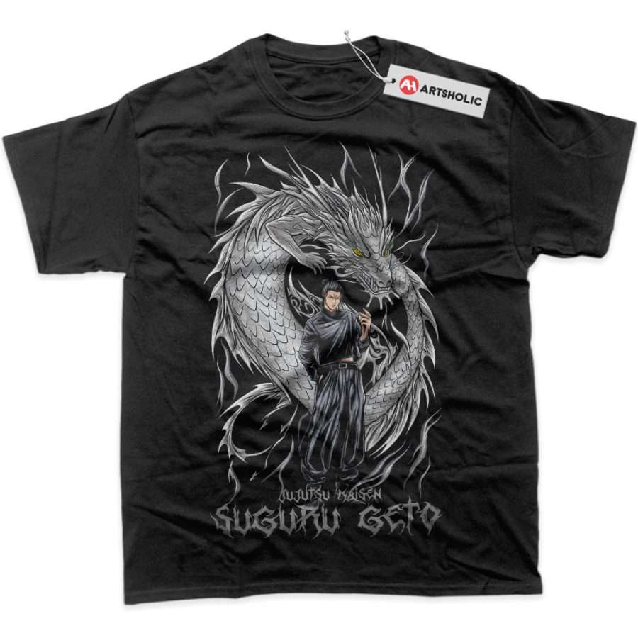 Alternative view of Suguru Geto Shirt, Jujutsu Kaisen Shirt, Anime Shirt, Graphic T-Shirt