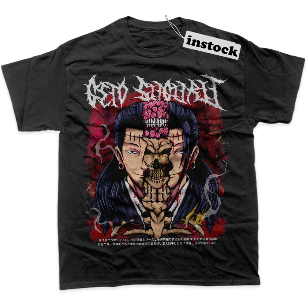 Suguru Geto Shirt, Jujutsu Kaisen Shirt, Anime Shirt, Graphic T-Shirt