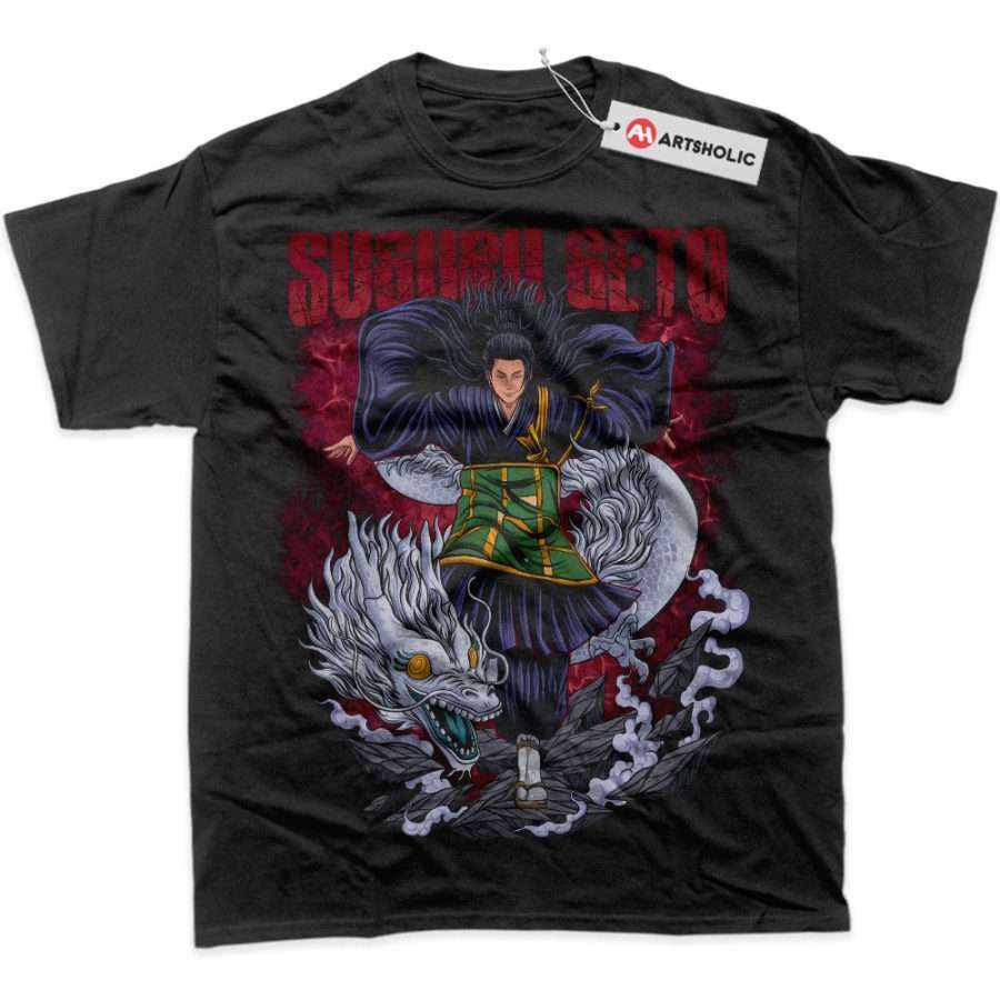Alternative view of Suguru Geto Shirt, Jujutsu Kaisen Shirt, Anime Shirt, Graphic Tee