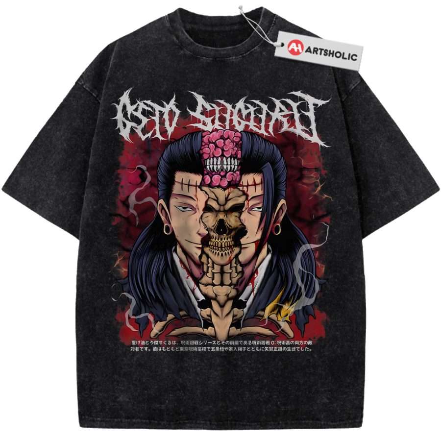 Alternative view of Suguru Geto Shirt, Jujutsu Kaisen Shirt, Anime Shirt, Vintage T-Shirt