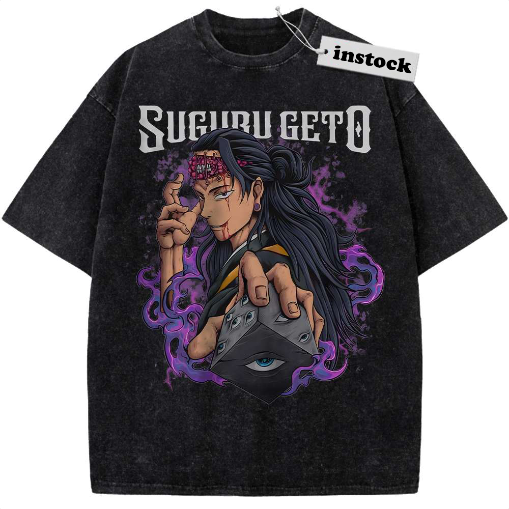 Suguru Geto Shirt, Jujutsu Kaisen Shirt, Anime Shirt, Vintage T-Shirt