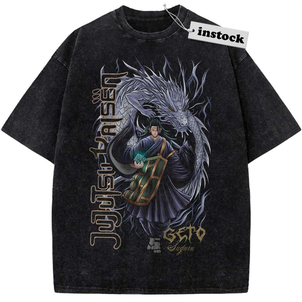 Suguru Geto Shirt, Jujutsu Kaisen Shirt, Anime Shirt, Vintage T-Shirt