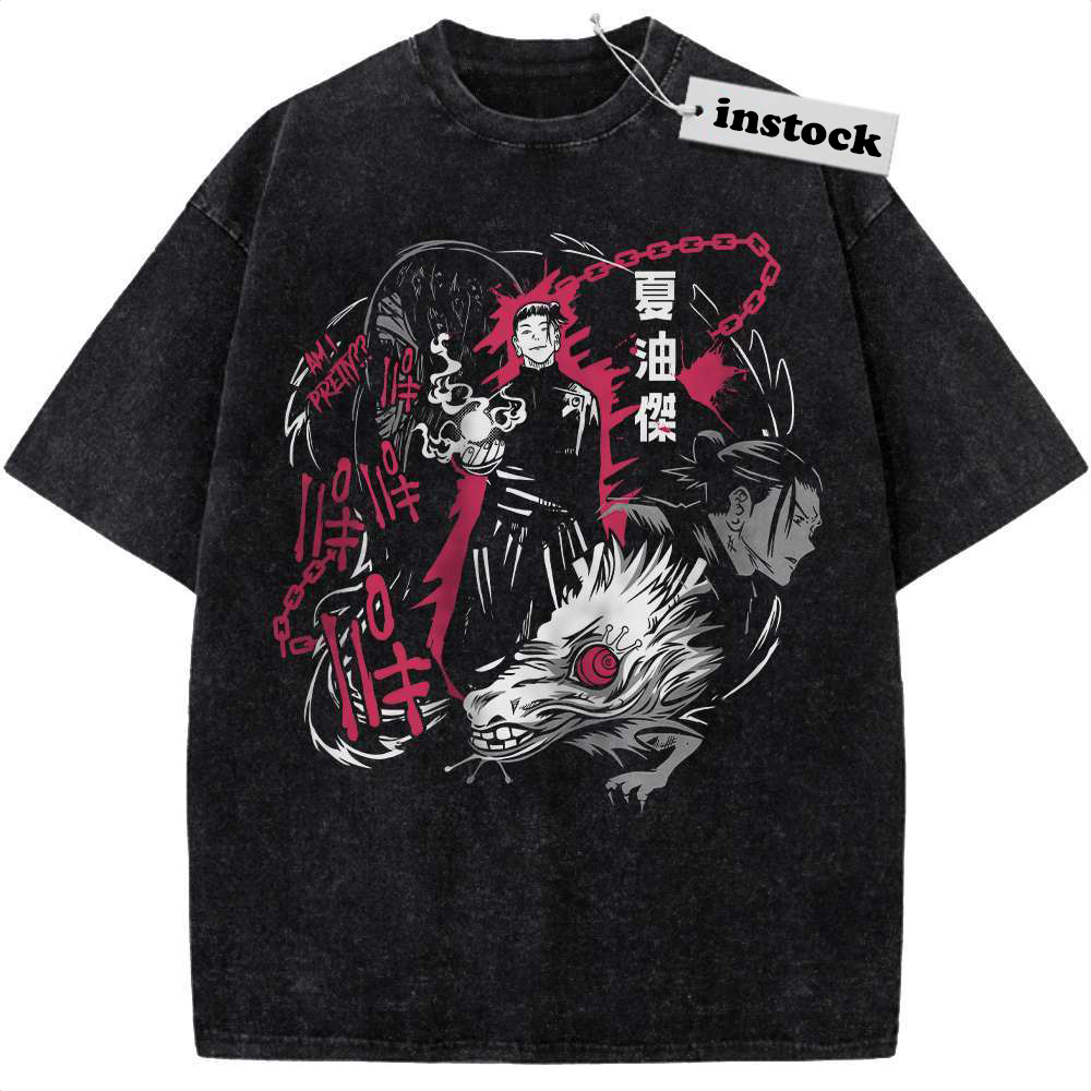 Suguru Geto Shirt, Jujutsu Kaisen Shirt, Anime Shirt, Vintage T-Shirt