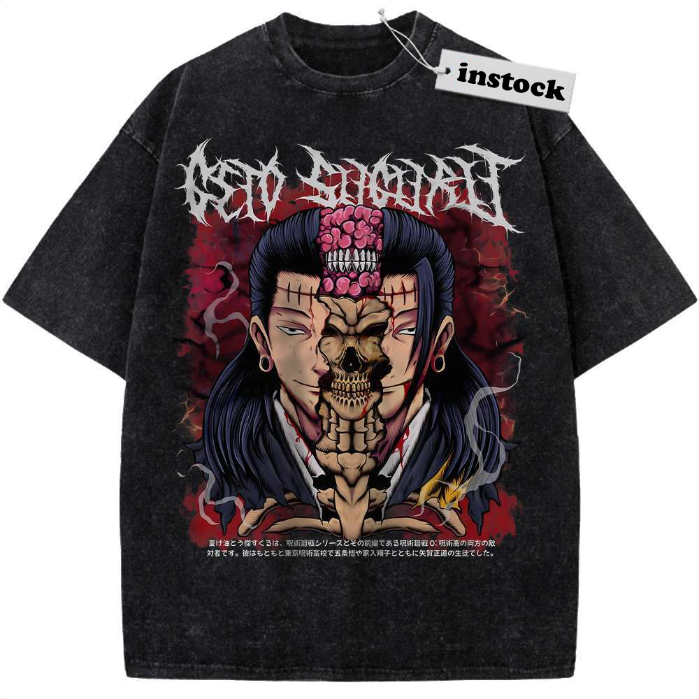 Suguru Geto Shirt, Jujutsu Kaisen Shirt, Anime Shirt, Vintage T-Shirt