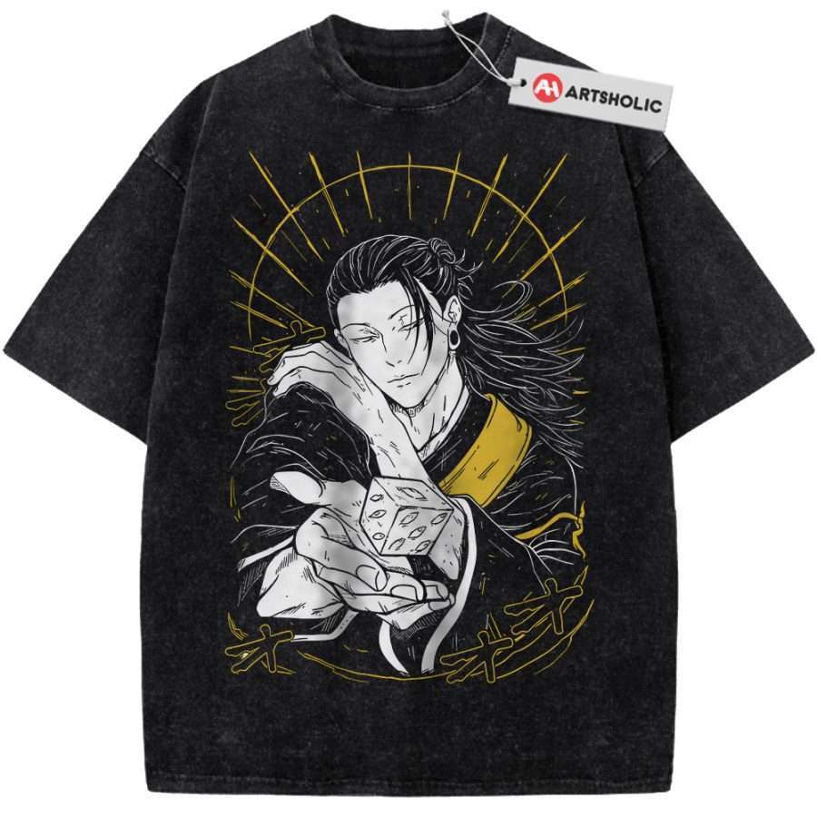 Alternative view of Suguru Geto Shirt, Jujutsu Kaisen Shirt, Anime Shirt, Vintage Tee