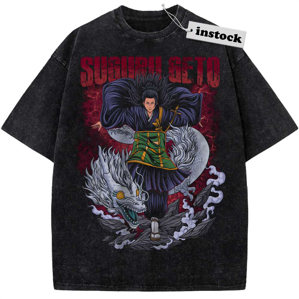 Suguru Geto Shirt, Jujutsu Kaisen Shirt, Anime Shirt, Vintage Tee