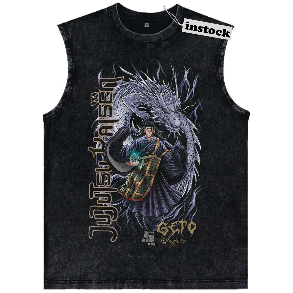 Suguru Geto Tank Top, Jujutsu Kaisen Tank Top, Anime Tank Top, Vintage Tank Top