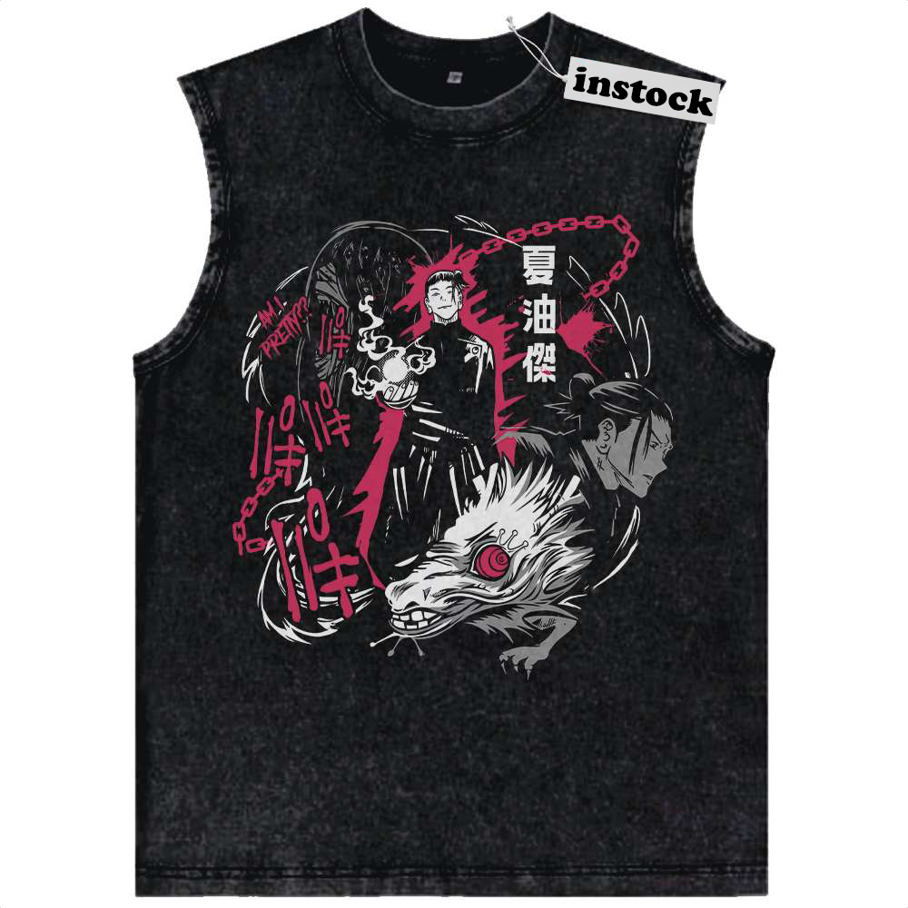 Suguru Geto Tank Top, Jujutsu Kaisen Tank Top, Anime Tank Top, Vintage Tank Top