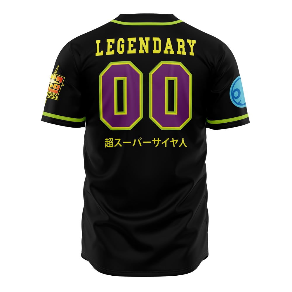 Alternative view of Super Broly Dragon Ball Z Baseball Jersey