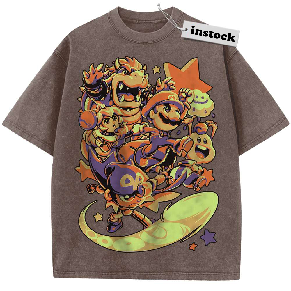 Super Mario Shirt, Game Shirt, Vintage T-Shirt