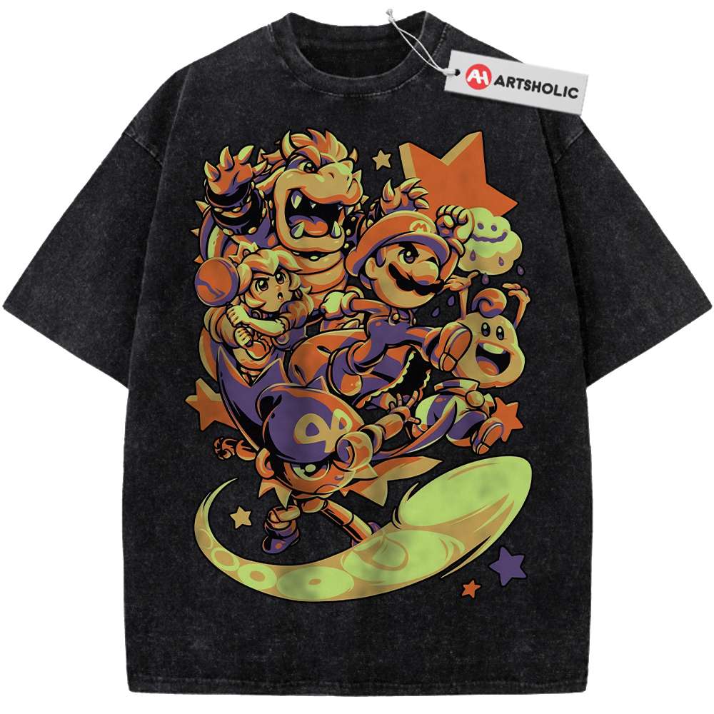 Alternative view of Super Mario Shirt, Game Shirt, Vintage T-Shirt