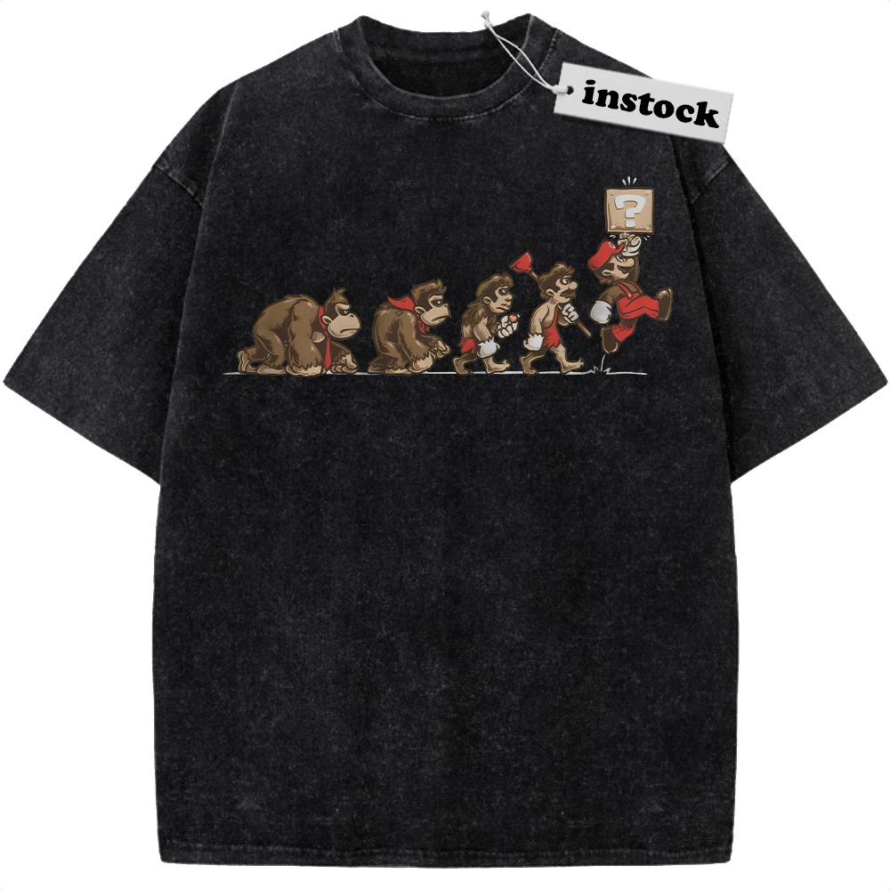 Super Mario Shirt, Game Shirt, Vintage Tee