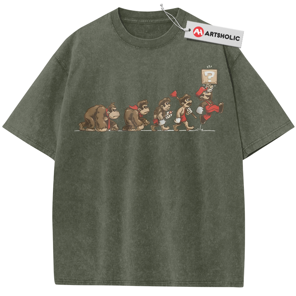 Alternative view of Super Mario Shirt, Game Shirt, Vintage Tee