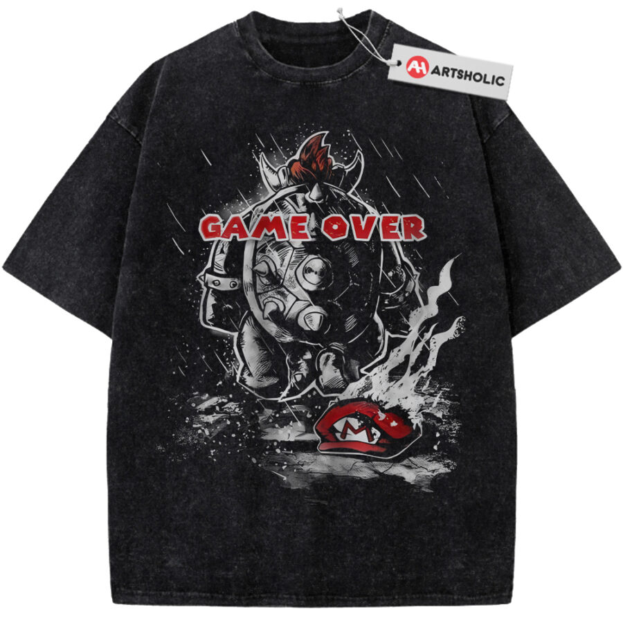 Alternative view of Super Mario Shirt, Super Smash Bros Shirt, Game Shirt, Anime Shirt, Vintage Tee