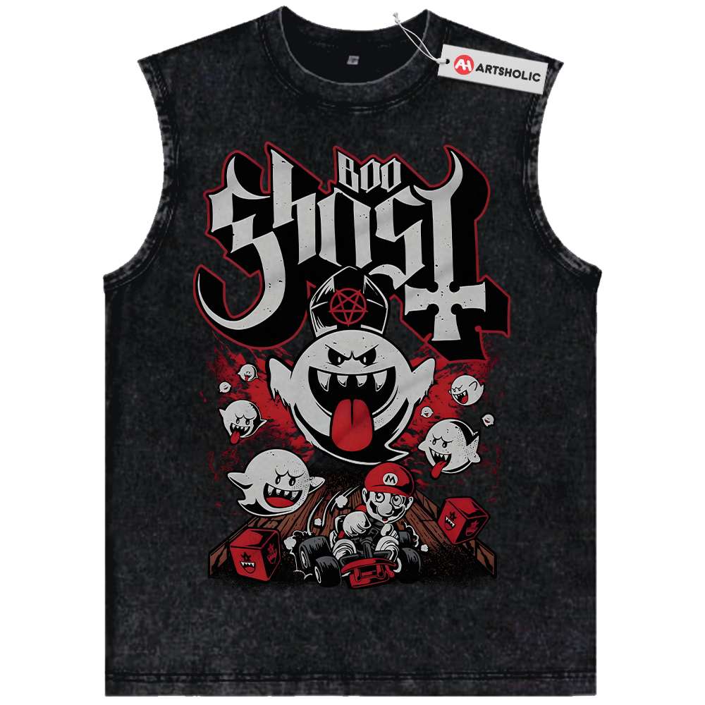 Super Mario Tank Top, Game Tank Top, Vintage Tank Top