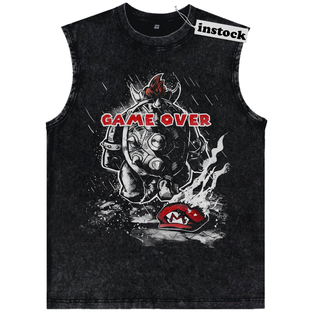 Super Mario Tank Top, Super Smash Bros Tank Top, Game Tank Top, Anime Tank Top, Vintage Tank Top