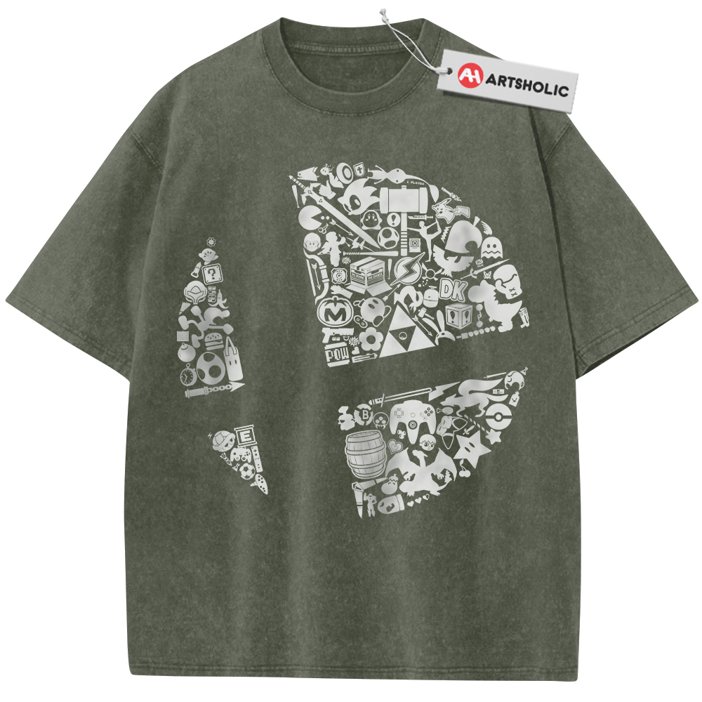 Alternative view of Super Smash Bros Shirt, Game Shirt, Vintage Tee