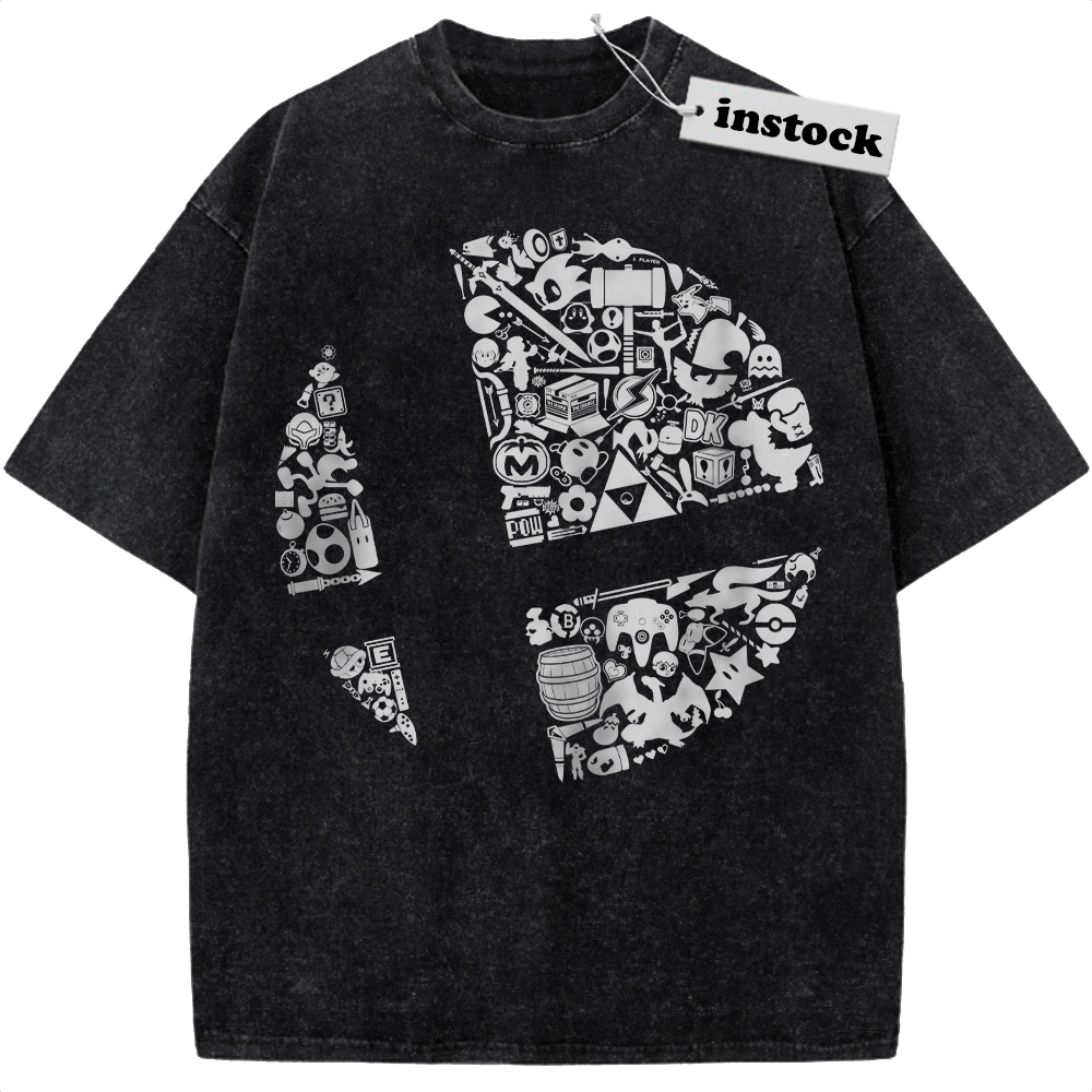 Super Smash Bros Shirt, Game Shirt, Vintage Tee