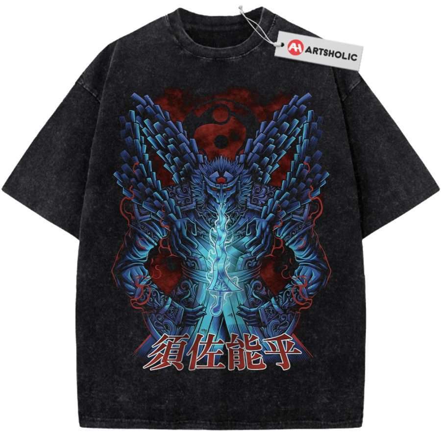 Alternative view of Susanoo Shirt, Naruto Shirt, Anime Shirt, Vintage Tee