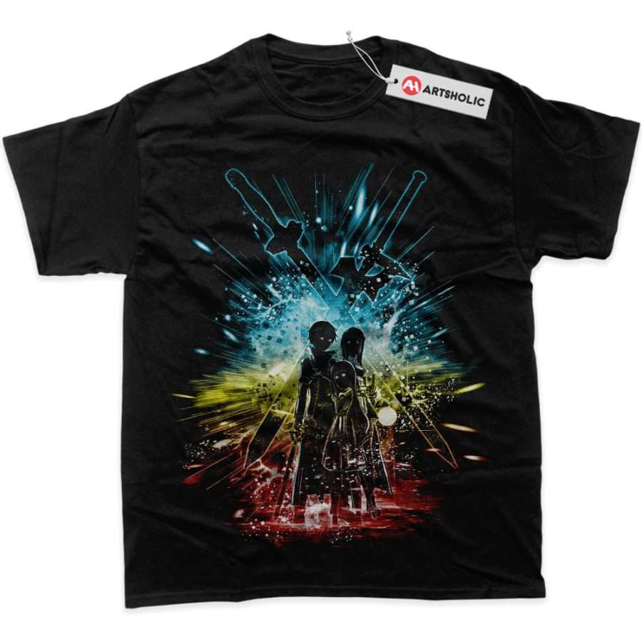 Alternative view of Sword Art Online Shirt, SAO Shirt, Anime Shirt, Graphic Tee