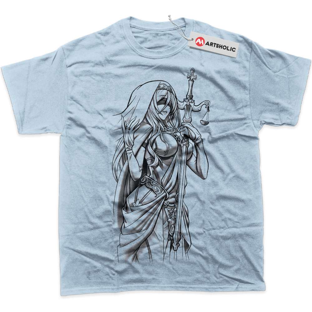 Alternative view of Sword Maiden Shirt, Goblin Slayer Shirt, Anime Shirt, Graphic T-Shirt