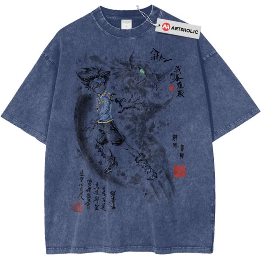 Alternative view of Taichi Kamiya Shirt, Agumon Shirt, Digimon Adventure Shirt, Anime Shirt, Vintage Tee