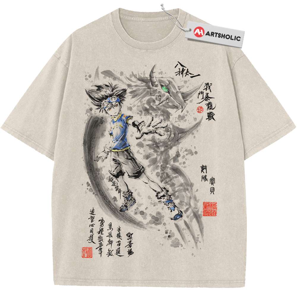 Taichi Kamiya Shirt, Agumon Shirt, Digimon Adventure Shirt, Anime Shirt, Vintage Tee