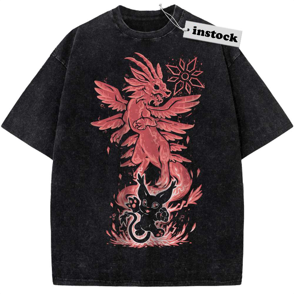 Tailmon Shirt, Digimon Adventure Shirt, Anime Shirt, Vintage T-Shirt