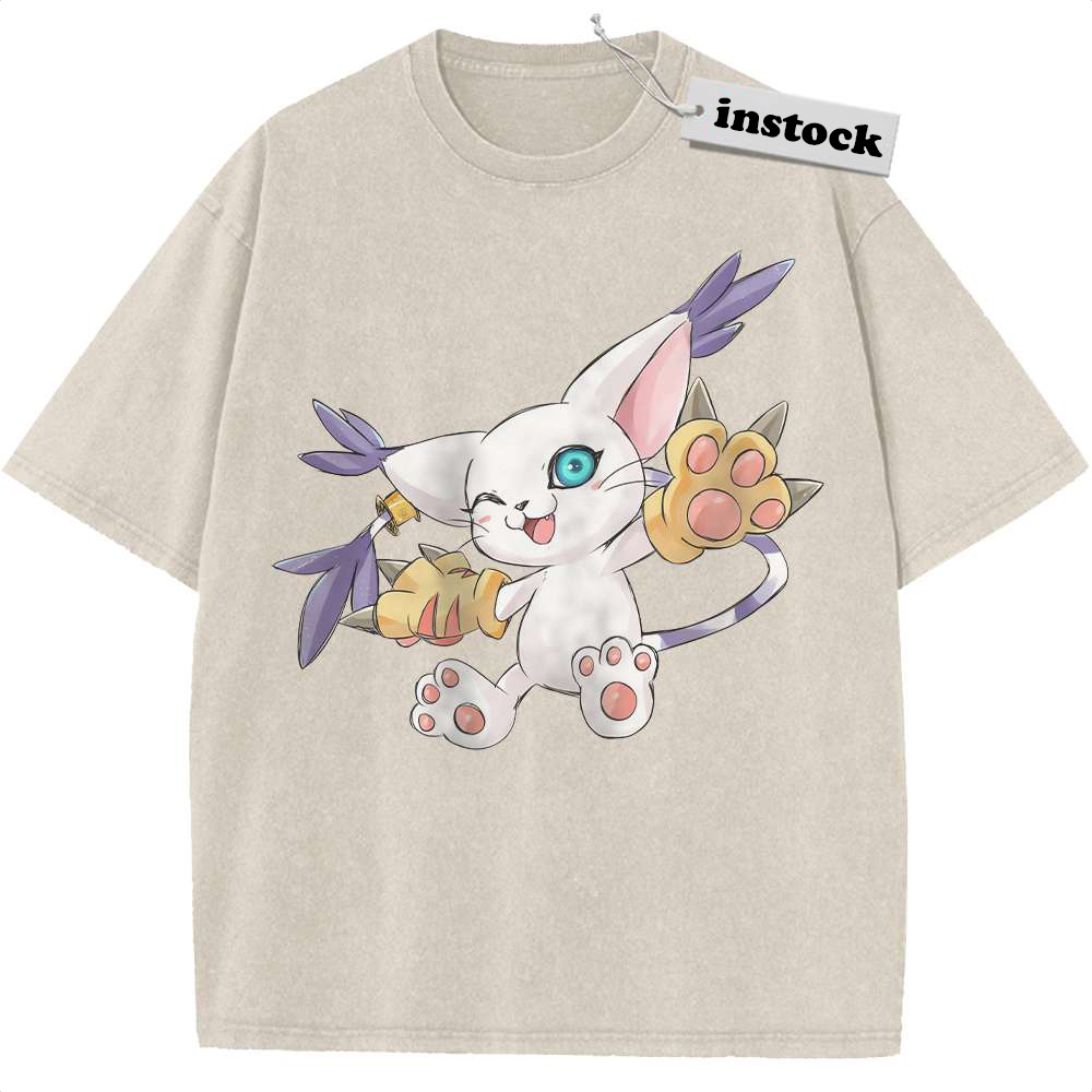 Tailmon Shirt, Digimon Adventure Shirt, Anime Shirt, Vintage T-Shirt