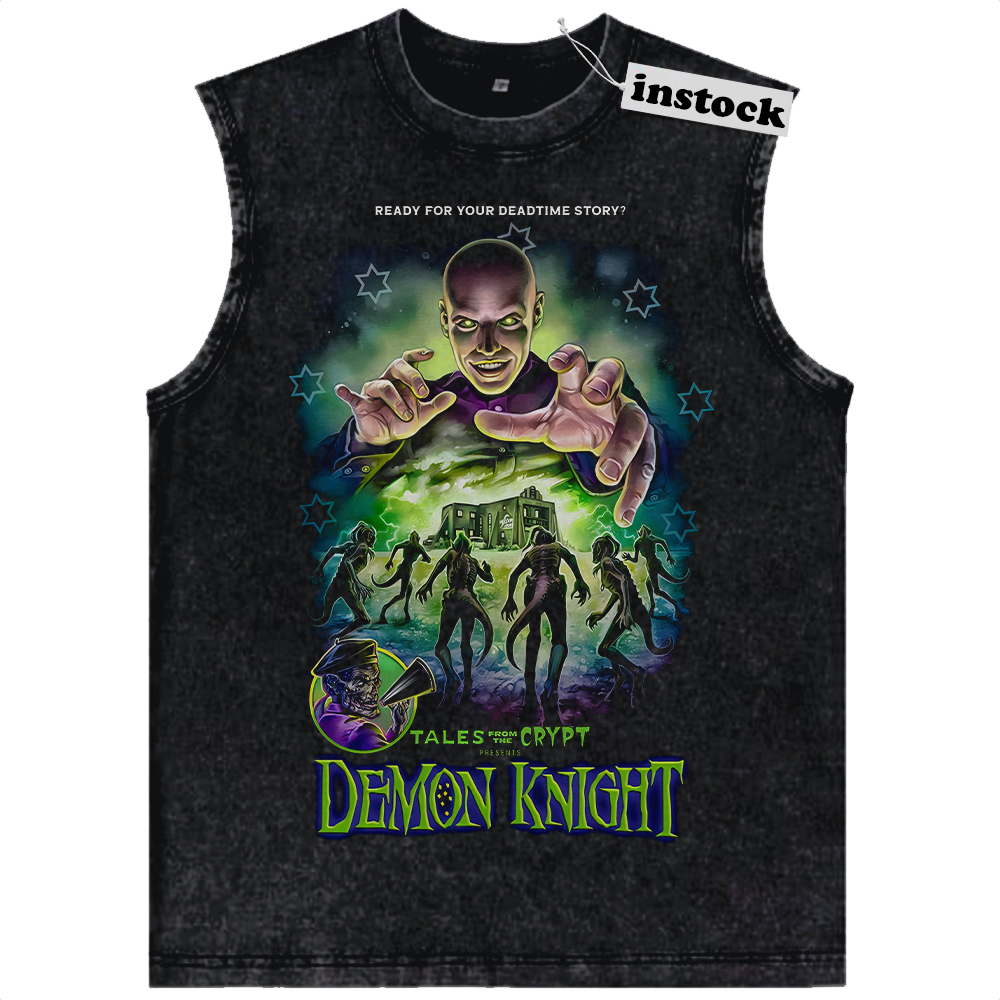 Tales from the Crypt: Demon Knight Tank Top, Halloween Tank Top, Horror Tank Top, Vintage Tank Top