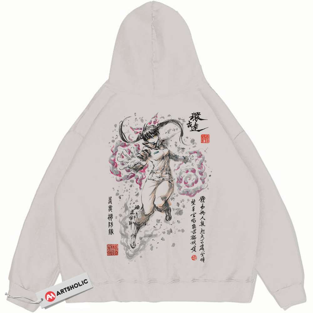 Tamaki Kotatsu Hoodie, Fire Force Hoodie, Anime Hoodie, Vintage Hoodie