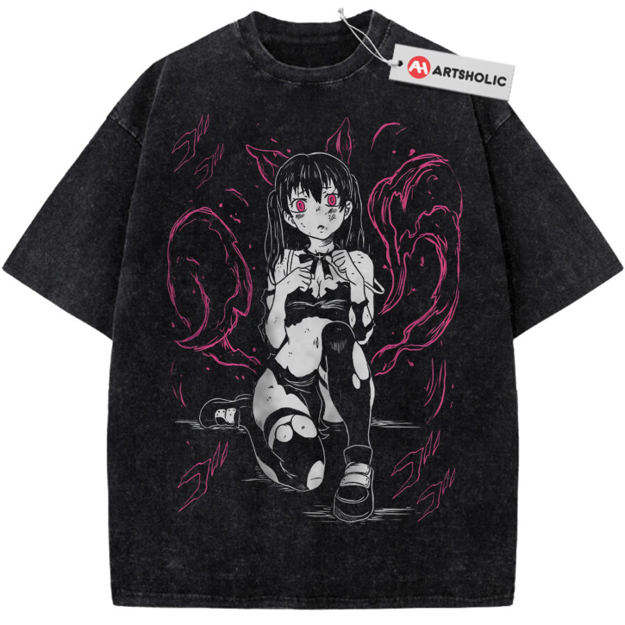 Alternative view of Tamaki Kotatsu Shirt, Fire Force Shirt, Anime Shirt, Vintage Tee