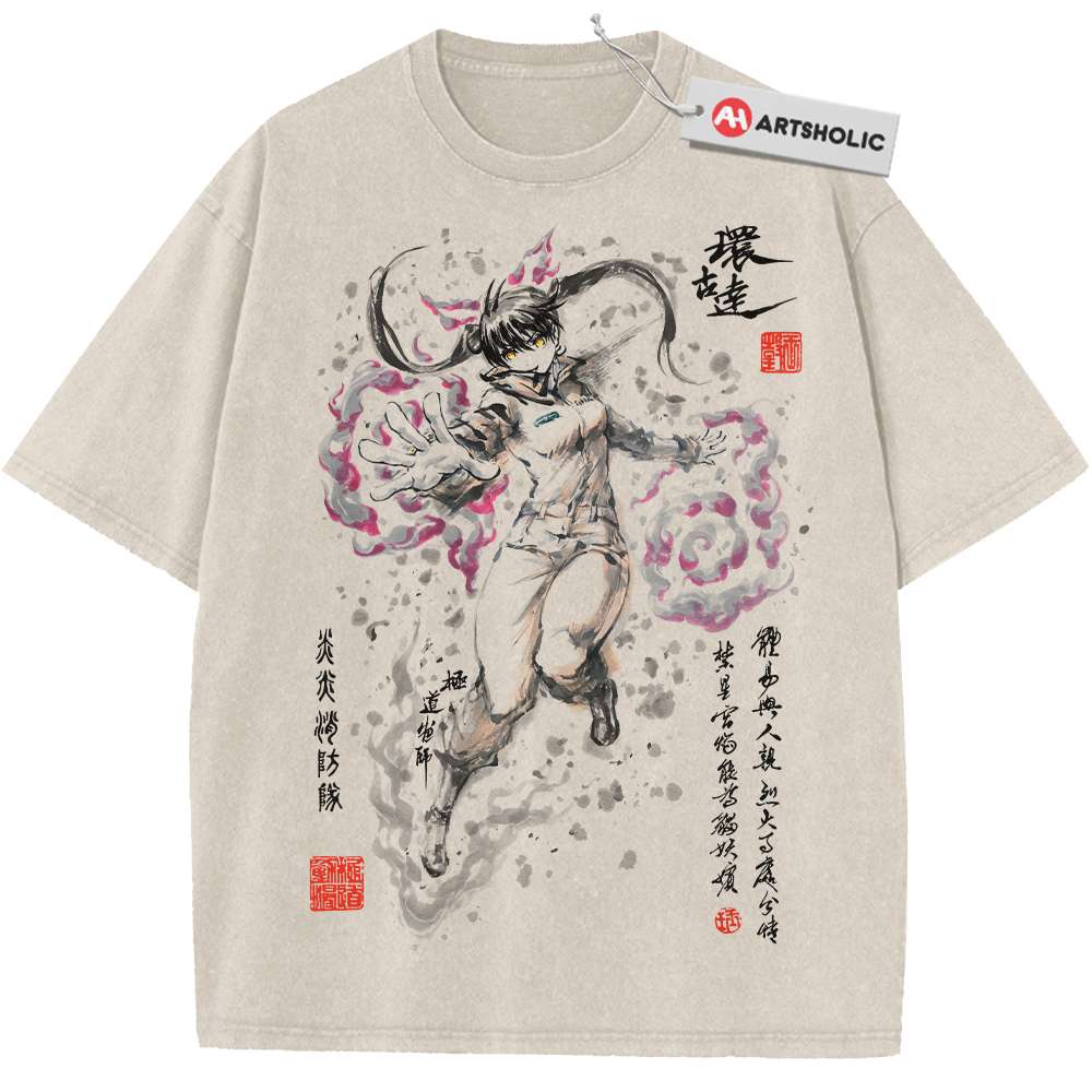 Tamaki Kotatsu Shirt, Fire Force Shirt, Anime Shirt, Vintage Tee