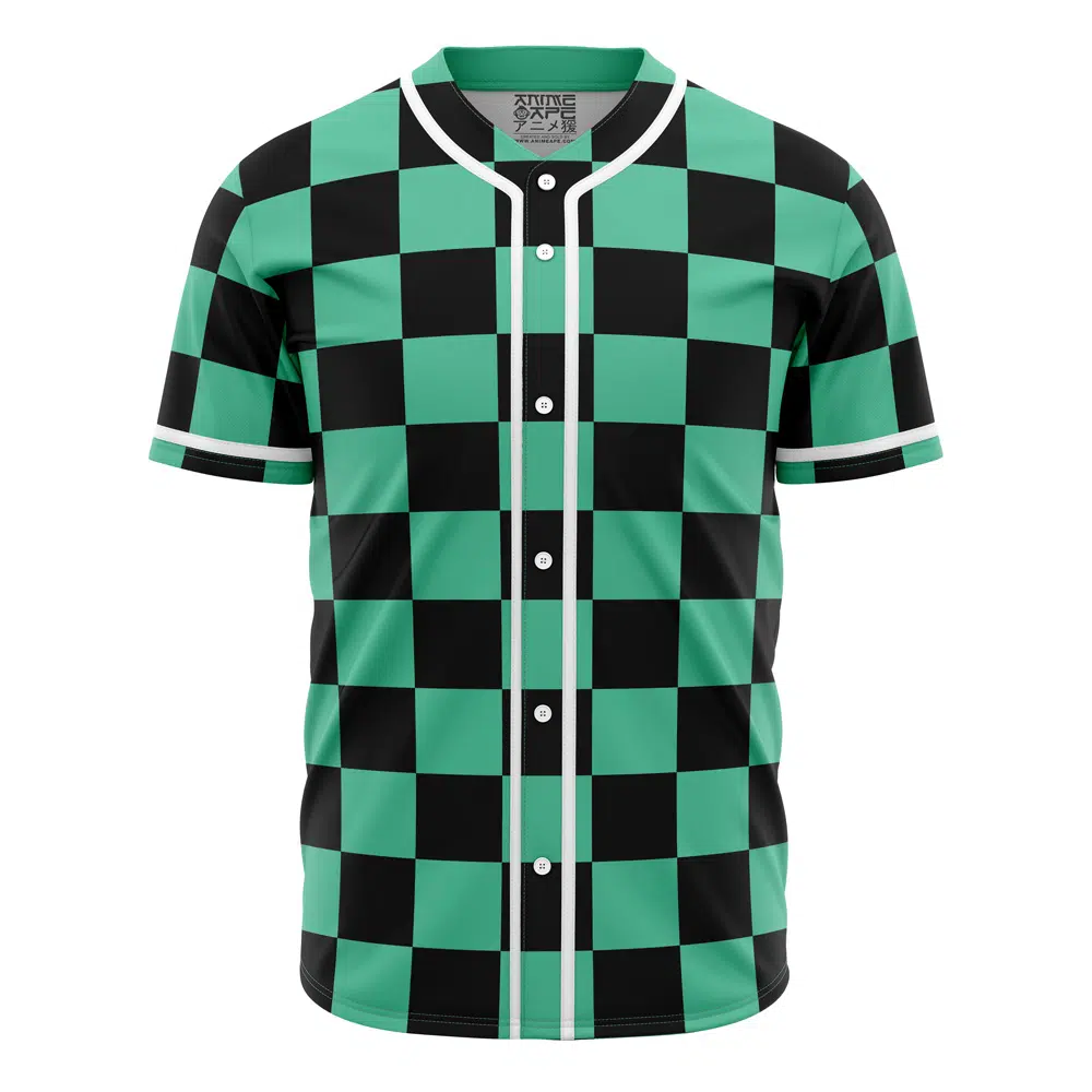 Tanjiro Kamado Demon Slayer Baseball Jersey