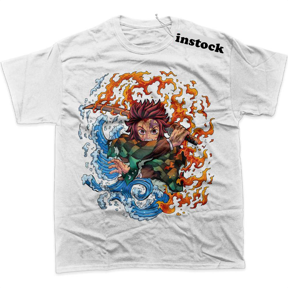 Tanjiro Kamado Shirt, Demon Slayer Shirt, Anime Shirt, Graphic T-Shirt