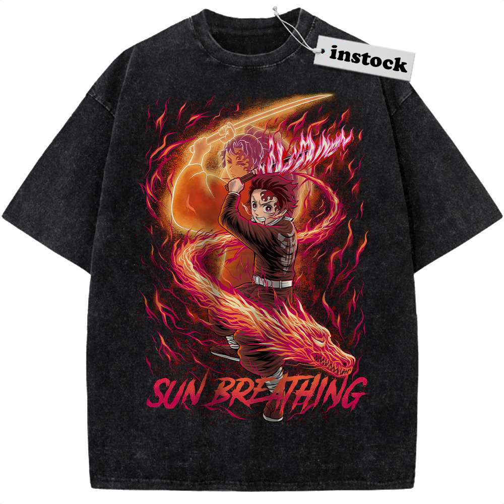 Tanjiro Kamado Shirt, Demon Slayer Shirt, Anime Shirt, Vintage T-Shirt