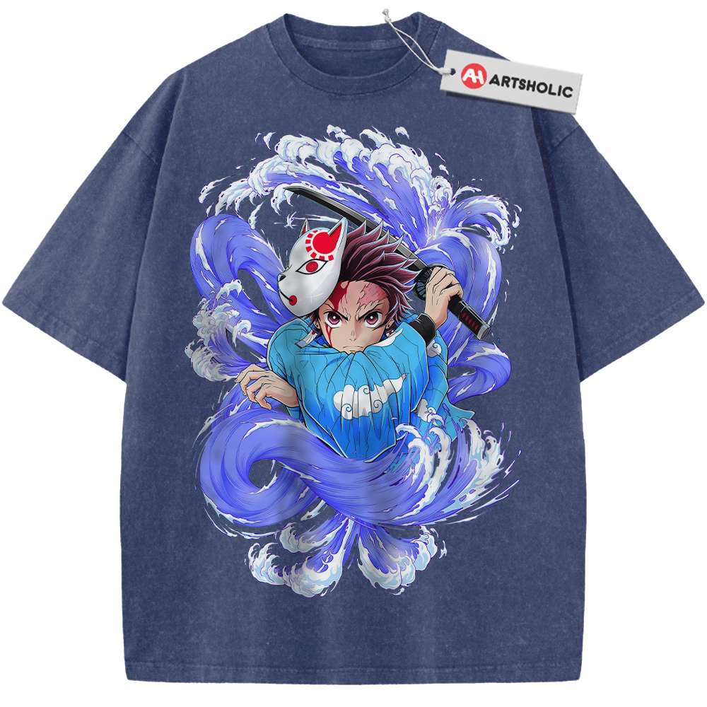 Tanjiro Kamado Shirt, Demon Slayer Shirt, Anime Shirt, Vintage T-Shirt