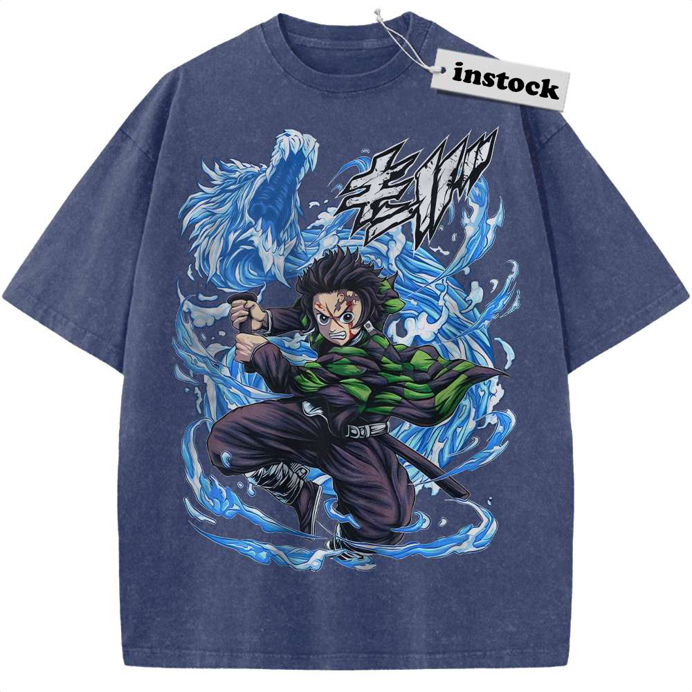 Tanjiro Kamado Shirt, Demon Slayer Shirt, Anime Shirt, Vintage T-Shirt