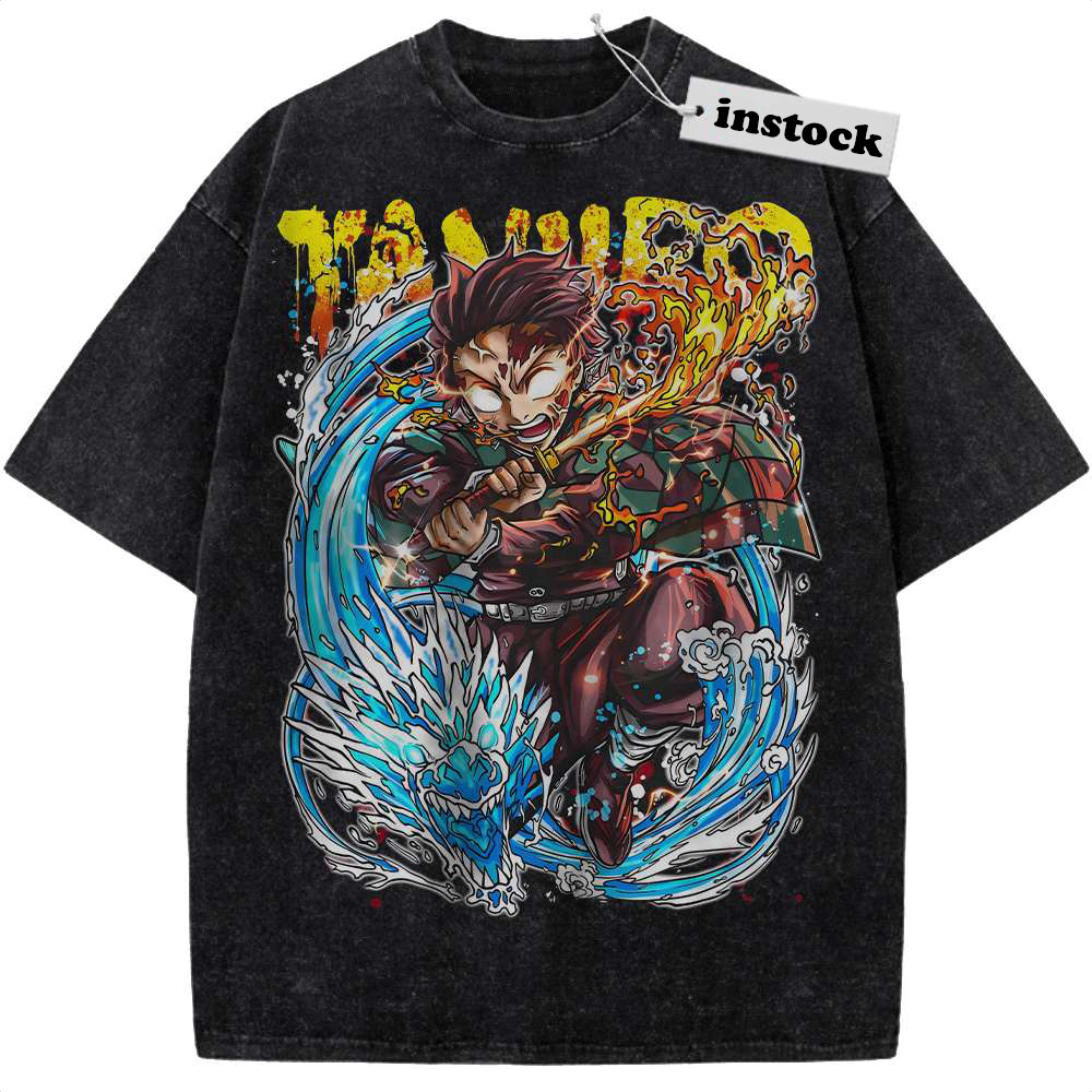 Tanjiro Kamado Shirt, Demon Slayer Shirt, Anime Shirt, Vintage Tee