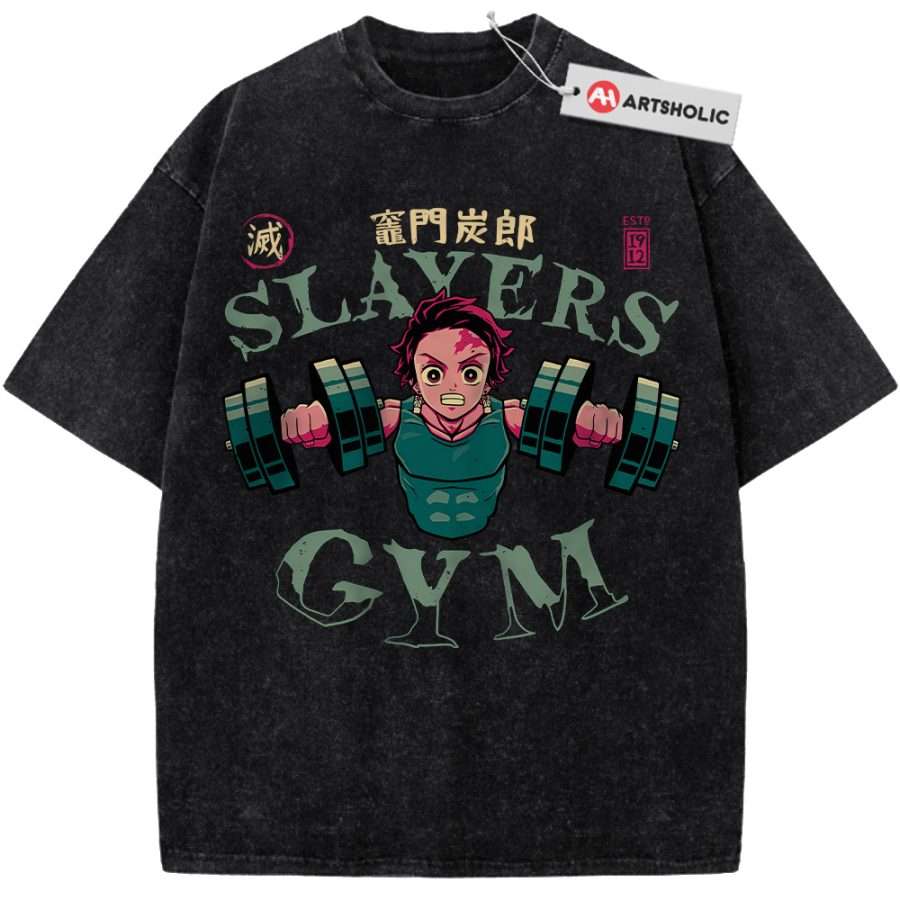 Alternative view of Tanjiro Kamado Shirt, Demon Slayer Shirt, Anime Shirt, Vintage Tee