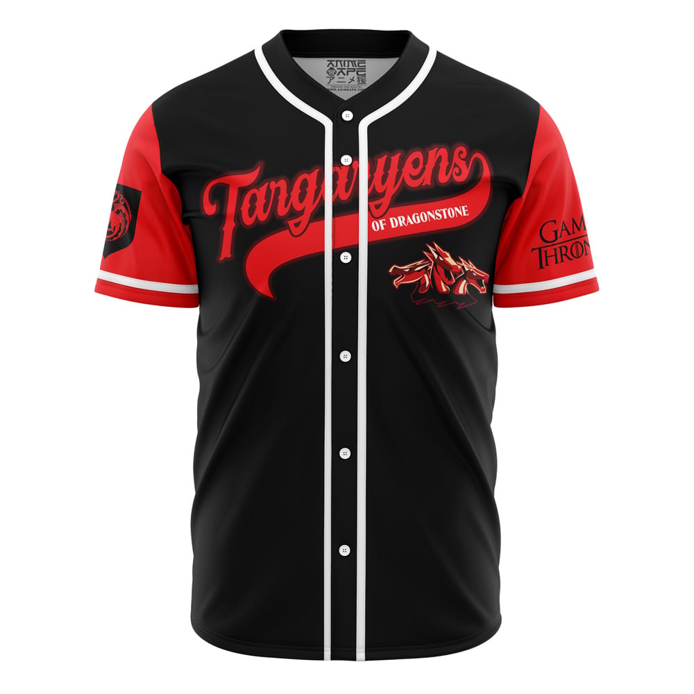 Targaryens of Dragonstone Game of Thrones Baseball Jersey