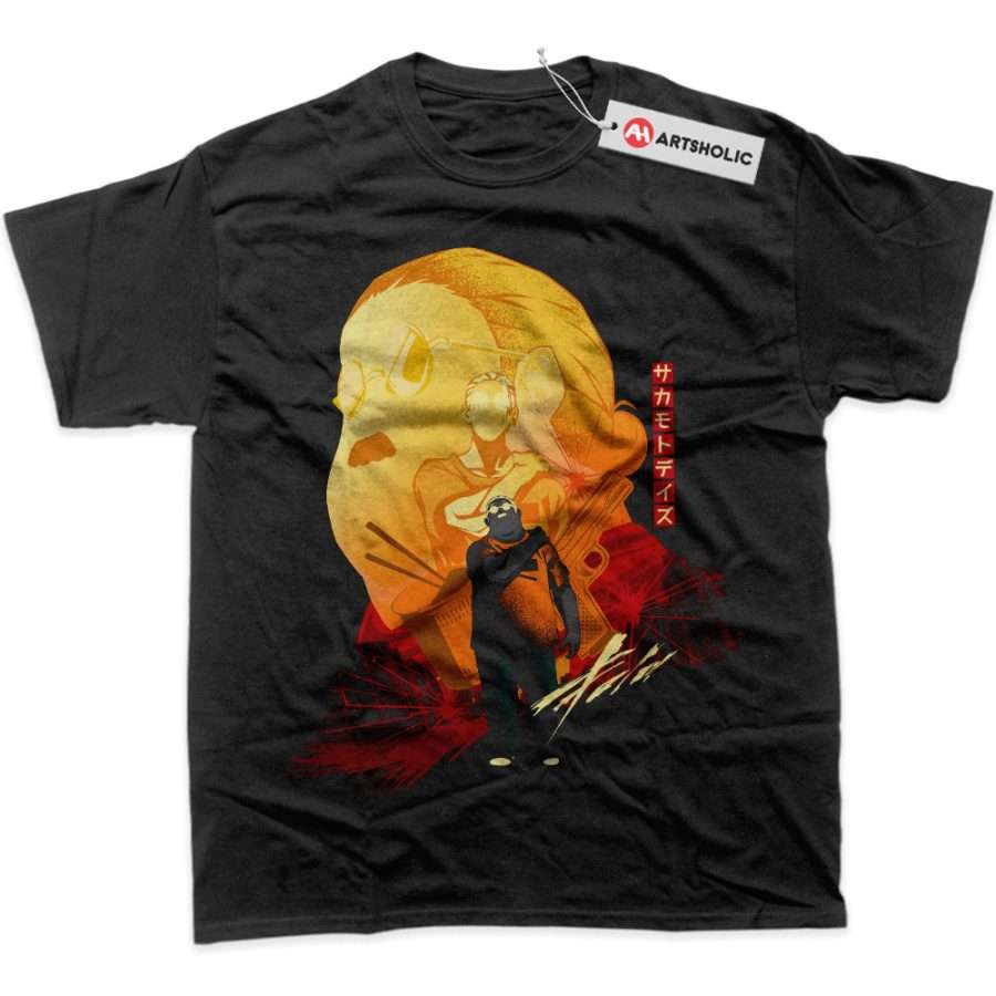 Alternative view of Taro Sakamoto Shirt, Sakamoto Days Shirt, Anime Shirt, Graphic T-Shirt